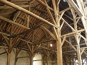 Photo : Les halles en bois de Clisson