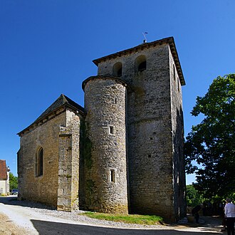 Photo : Peintures Murales de l'Église St-Pierre-ès-Liens à Rampoux