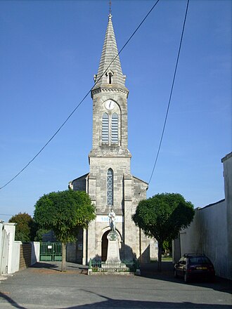 Photo : Église Saint-Pierre de Barzan