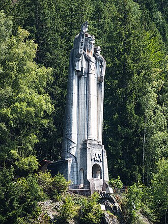 Photo : Statue du Christ-Roi