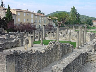 Photo : Le parc archéologique de Vaison-la-Romaine