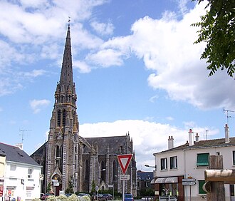 Photo : Eglise St Hermeland de Guenrouët