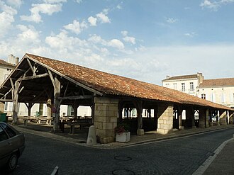 Photo : Les Halles de Cozes