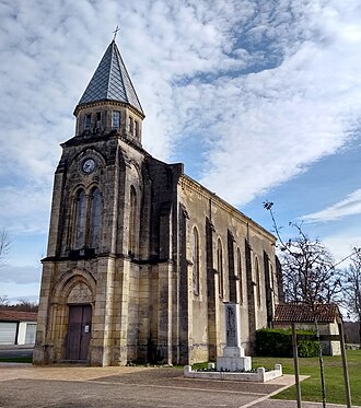 Photo : Eglise Saint Jean de Lacanau de Mios