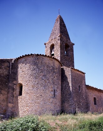 Photo : L'église de Saint Martin de Brômes