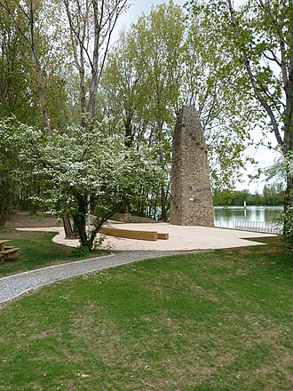 Photo : Pile du bac à traille