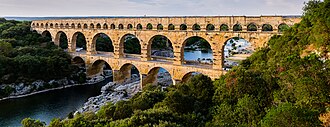Photo : Mémoires de Garrigue au Pont du Gard